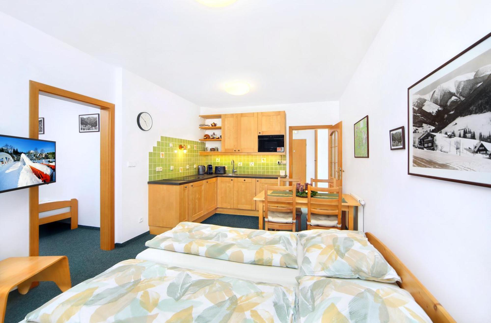 Apartment Bile Labe 38 Špindlerŭv Mlýn Exteriör bild